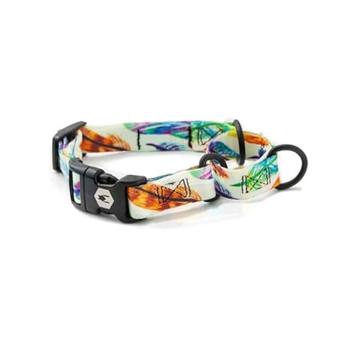 Wolfgang Feathered Friend Adjustable Dog Collar 22-29" poudrefeed.com